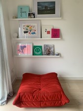 Ligne Roset Togo Footstool Red